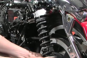Biker's Choice® - Progressive Suspension Shocks Rear Install