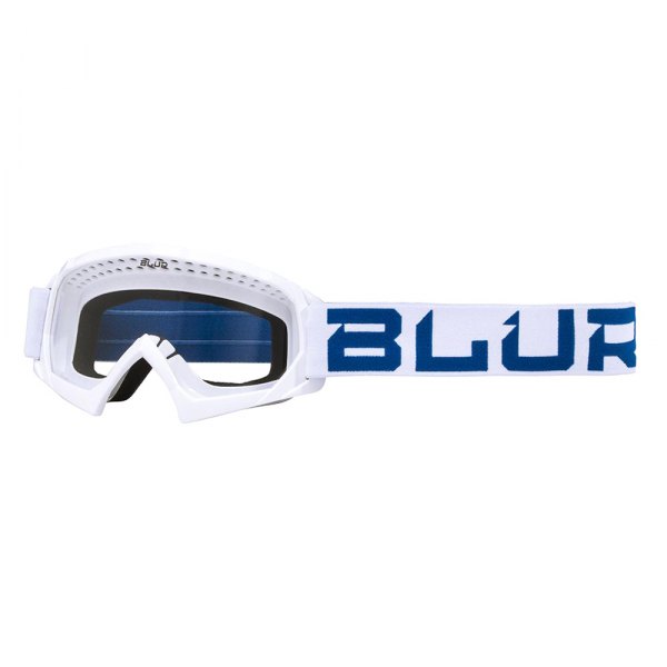 Blur® - B-10 Youth Goggles (White/Blue)