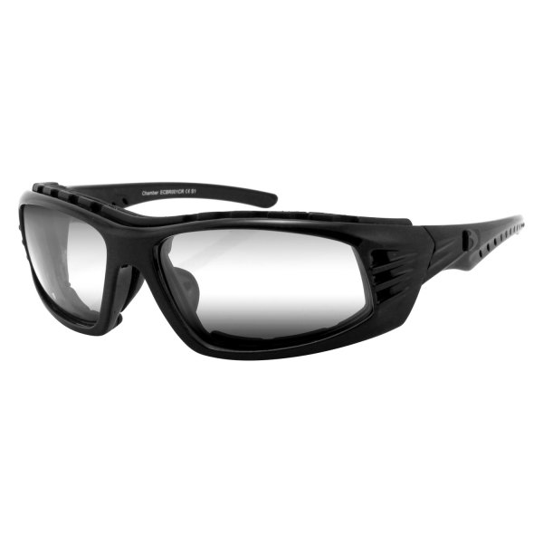 Bobster® - Chamber Adult Black Sunglasses (Medium, Black)
