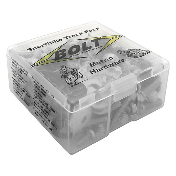 Bolt MC Hardware® - Sportbike Track Pack Hardware Kit