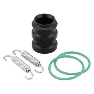 Bolt MC Hardware® - Exhaust Pipe to Silencer Sleeve and Spring Kit