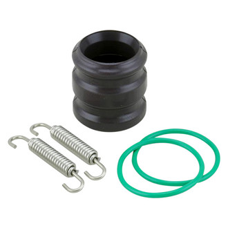 Bolt MC Hardware® - Exhaust Pipe to Silencer Sleeve and Spring Kit