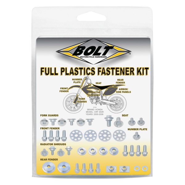 Bolt MC Hardware® - Full Plastic Fastener Kit