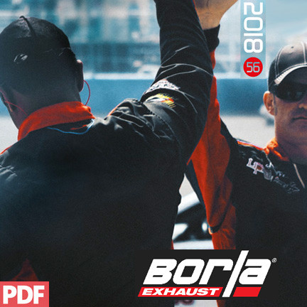 Borla® - 2018 Exhaust Catalog 