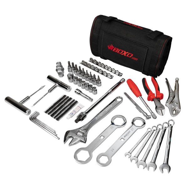 BoxoUSA® - 40-Piece Metric Motorcycle Tool Kit