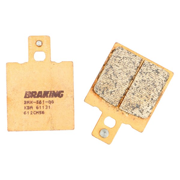 Braking® - Rear Left or Right Brake Pad Set