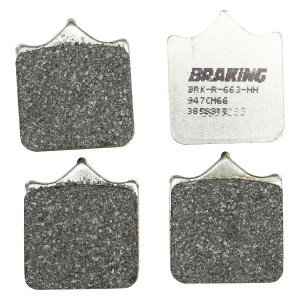 Braking® - Front Left or Right Brake Pad Set