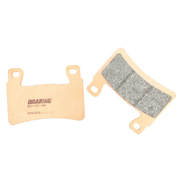 Braking® - Front Left or Right Brake Pad Set