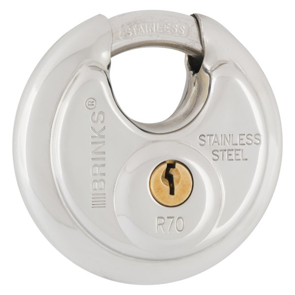 Brinks® - 2-3/4" Stainless Steel Discus Padlock