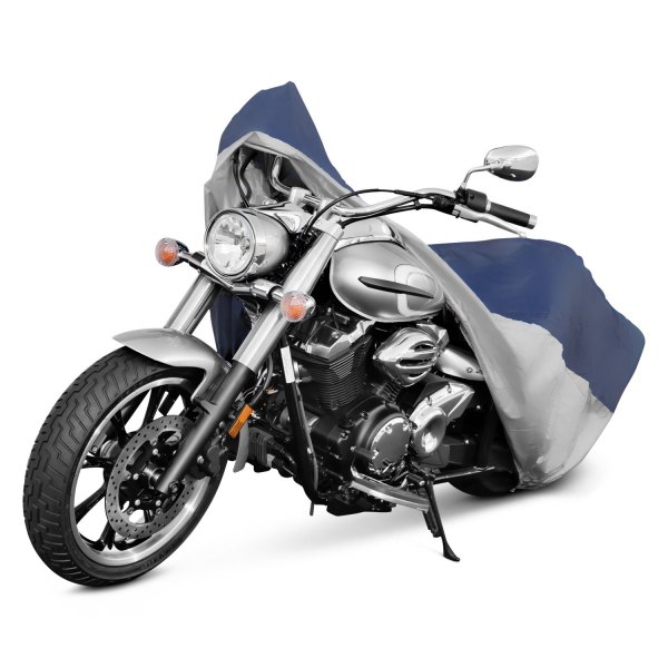 Budge® - Standard™ Premium Large Motorcycle Cover with Heat Shield (86" L x 44" W x 44" H)