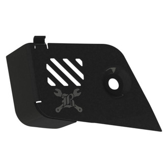 Burly Brand® - Slash Cut Rear Black Reservoir Cover
