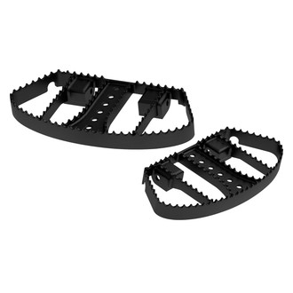 Burly Brand® - MX Passenger's Floorboards (Black)