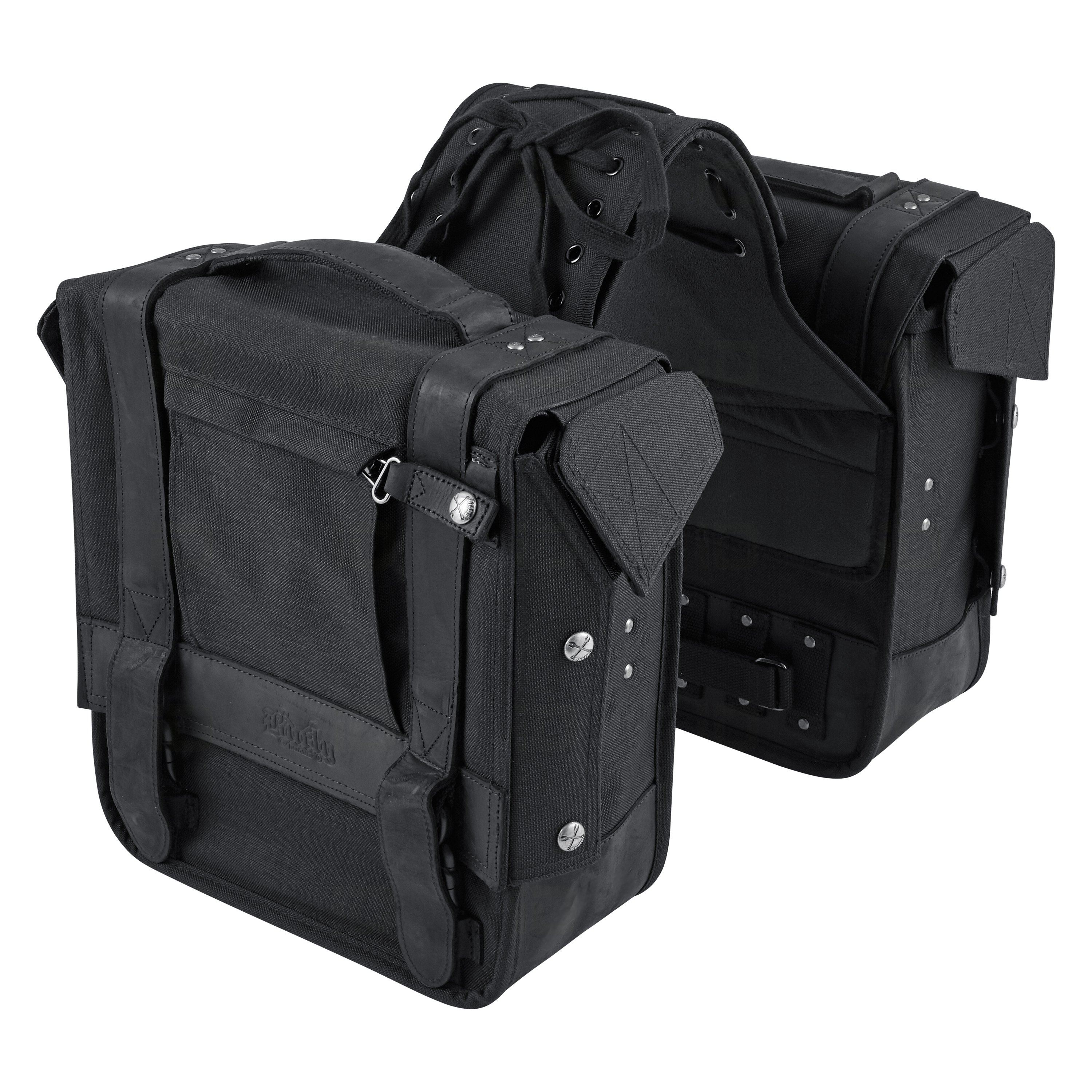 Burly brand voyager throw over clearance saddlebags