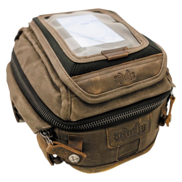 Burly Brand® - Voyager Dark Oak Tank/Tail Bag
