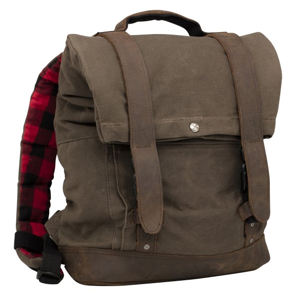 Burly Brand® - Roll Top Backpack (Black)