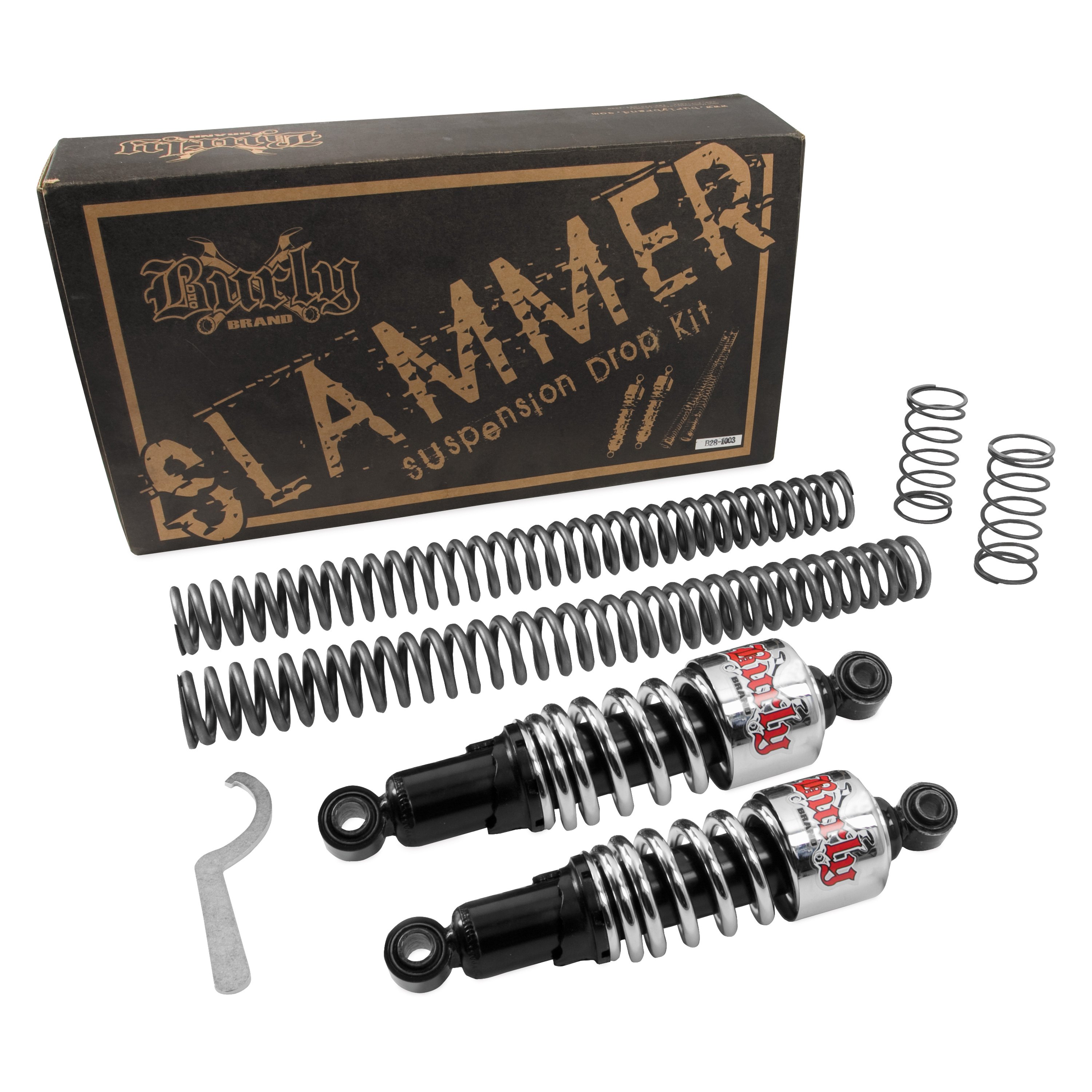Burly Brand® B28-1000 - Slammer Suspension Drop Kit