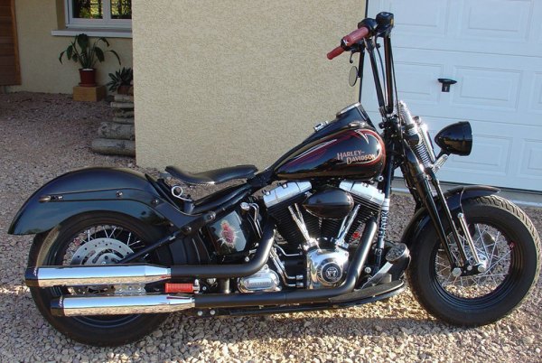 Burly Brand® - Narrow Bottom Apes Handlebar - MOTORCYCLEiD.com