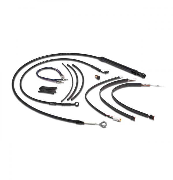 Burly Brand® - Vinyl Handlebar Cable and Brake Line kit