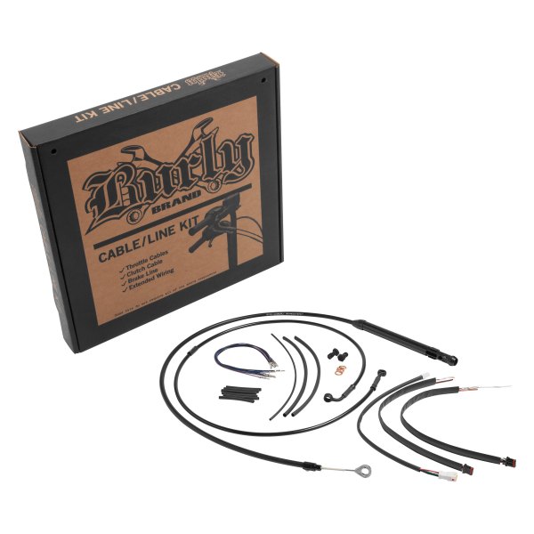 Burly Brand® - Cable and Brake Line Kit