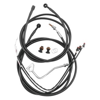Burly Brand® - Bagger Bar Cable and Brake Line Kit