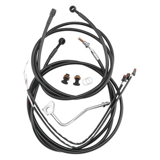 Burly Brand® - Bagger Bar Cable and Brake Line Kit