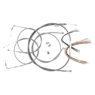 Burly Brand® - Bagger Bar Cable and Brake Line Kit