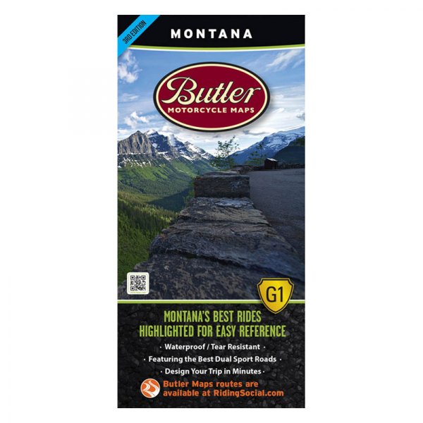 Butler Maps® - G1 Series Montana Map