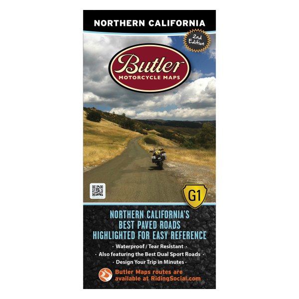 Butler Maps® - G1 Series Northern California Map