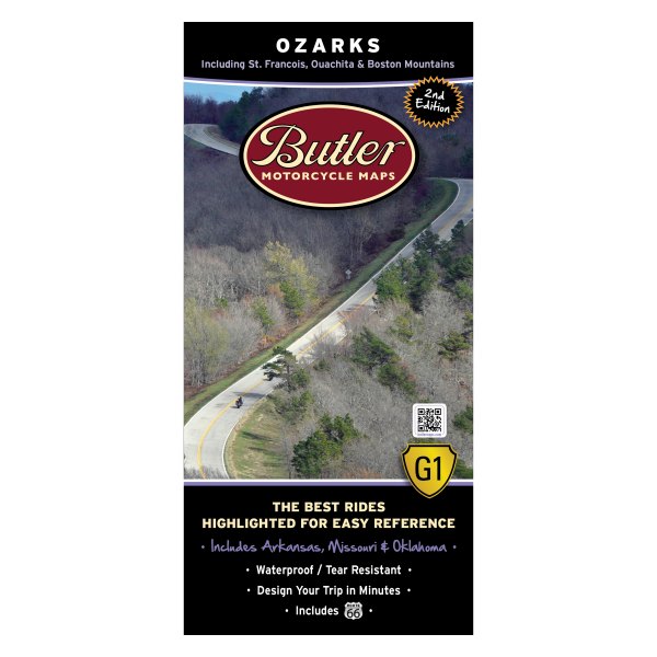 Butler Maps® - G1 Series Ozarks Map