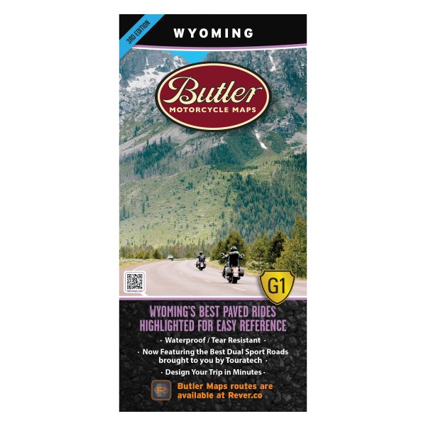 Butler Maps® - G1 Series Wyoming Map