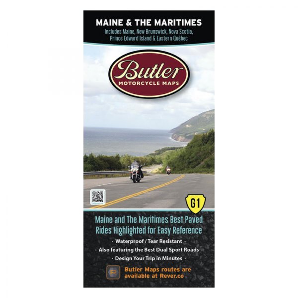 Butler Maps® - G1 Series The Maritimes Map