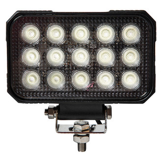 Buyers® - Ultra Bright Stud Mount 6" 75W Rectangular Flood Beam LED Light