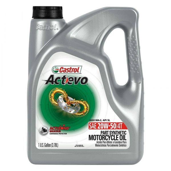 Castrol® - Actevo X-Tra SAE 20W-50 Semi-Synthetic Motor Oil, 1 Gallon