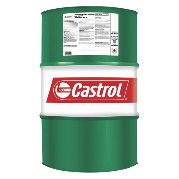 Castrol® - Actevo X-Tra SAE 10W-40 Semi-Synthetic Motor Oil, 55 Gallons