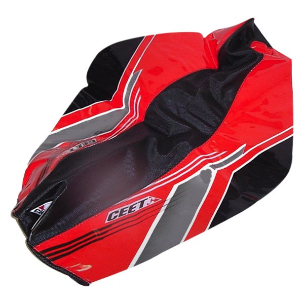 Ceet Racing® - TS3™ Red/Black Seat Cover