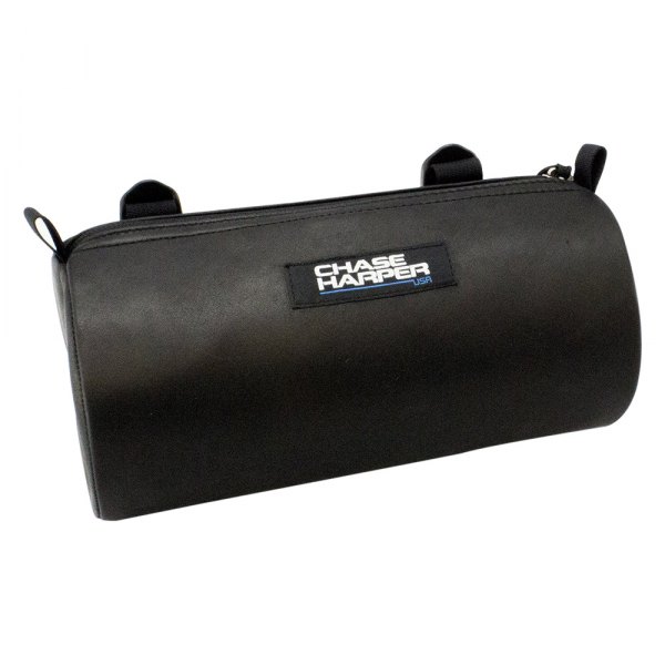 Chase Harper® - Bruiser Leather Black Barrel Bag