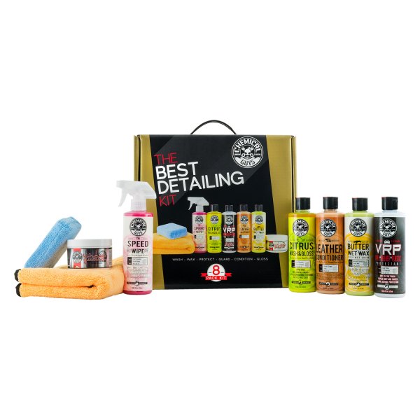  Chemical Guys® - The Best Detailing Kit, 8 Pack
