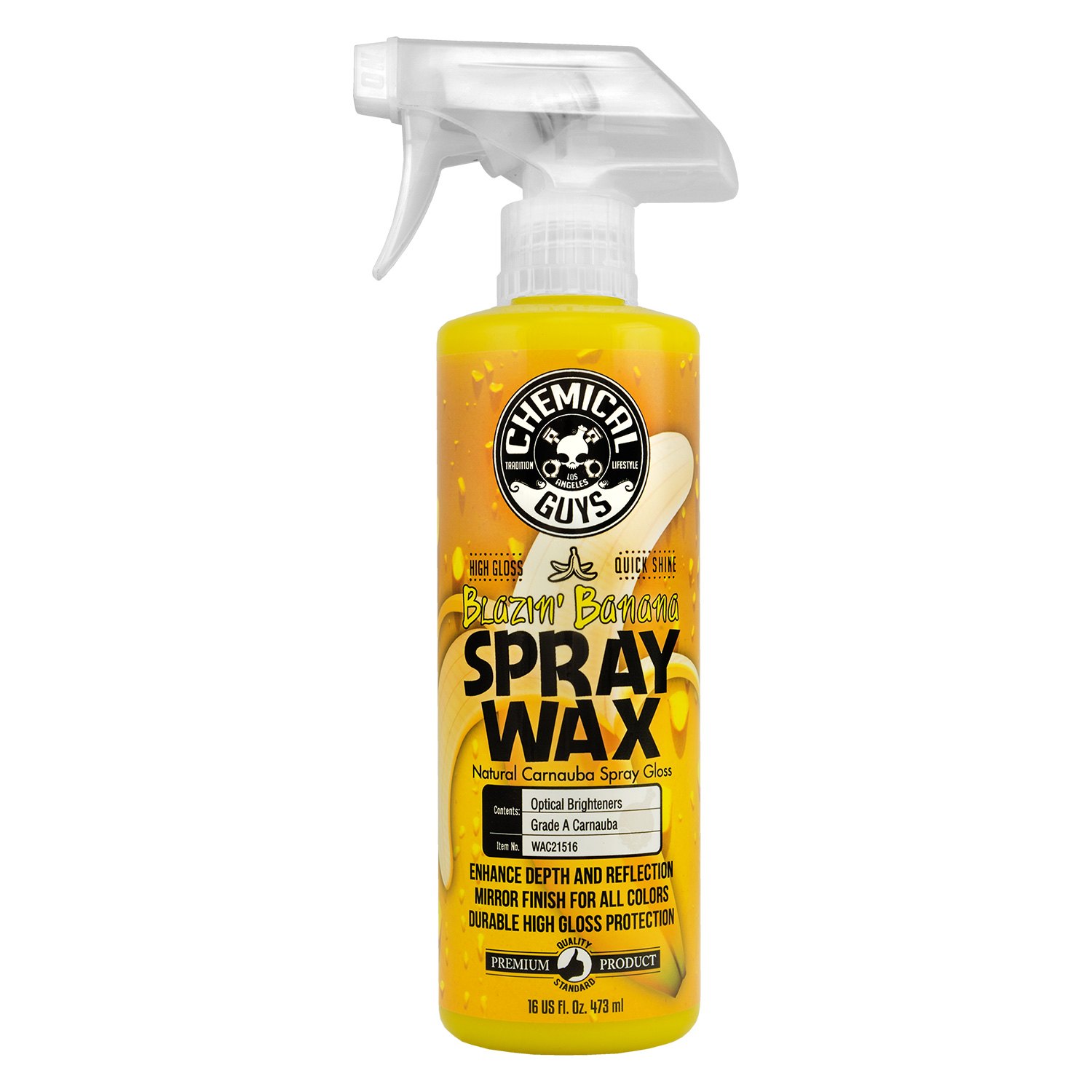 Chemical Guys® WAC21516 - Blazin' Banana Spray Wax, 16 Oz