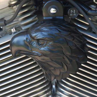 custom harley horn covers