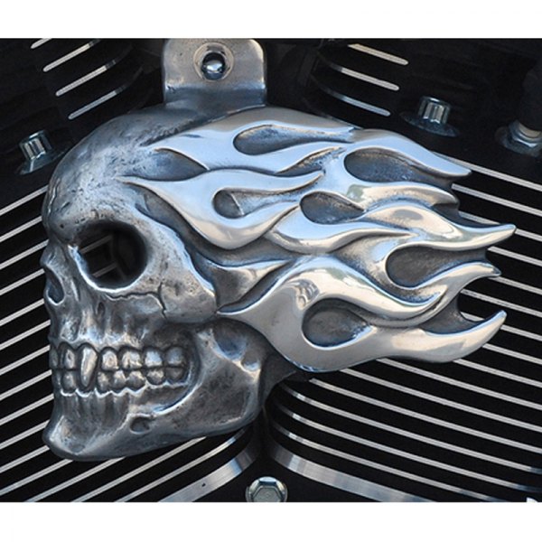 harley horn cover chrome