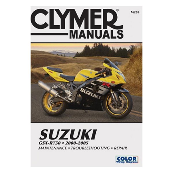 Clymer® - Suzuki GSX-R750 2000-2005 Repair Manual