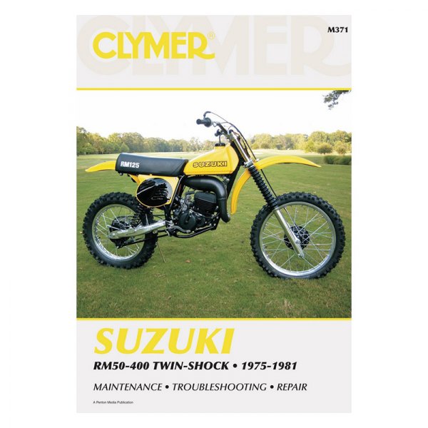 Clymer® - Suzuki RM50-400 Twin Shock 1975-1981 Repair Manual