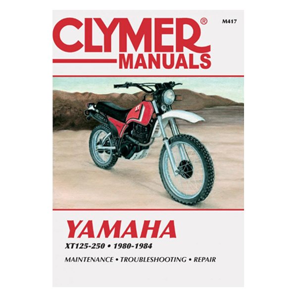 Clymer® - Yamaha XT125-250 1980-1984 Repair Manual