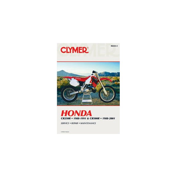 Clymer® - Honda CR250R 1988-1991 & CR500R 1988-2001 Repair Manual