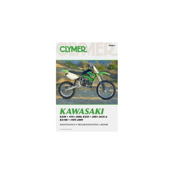 Clymer® - Kawasaki KX80 1991-2000, KX85 2001-2010 & KX100 1989-2009 Repair Manual