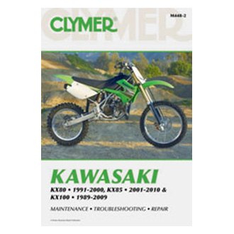 OEM Kawasaki 99924-1144-04 Service Manual KX80/100 