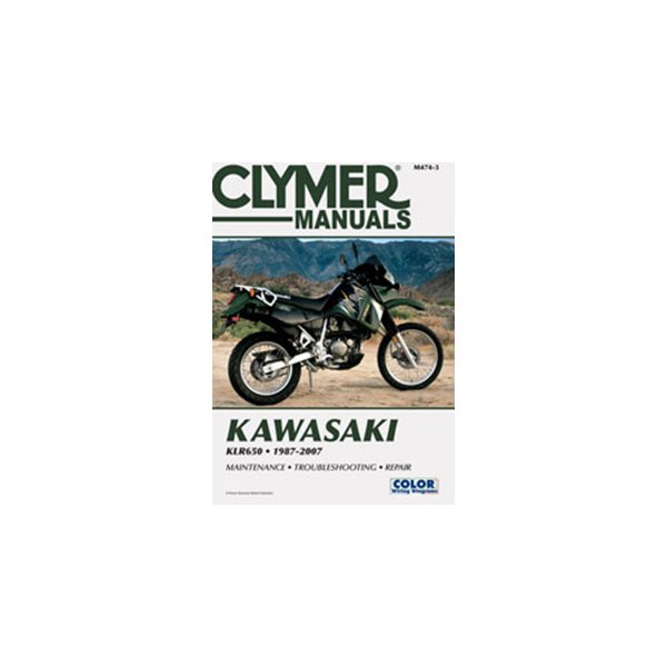 Clymer® - Kawasaki KLR650 1987-2007 Repair Manual