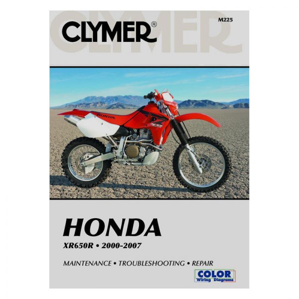 Clymer® - Honda XR650R 2000-2007 Repair Manual