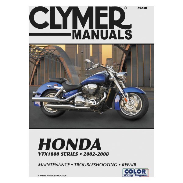Clymer® - Honda VTX1800 Series, 2002-2008 Repair Manual