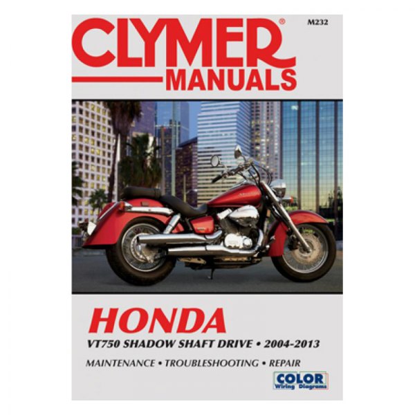 Clymer® - Honda VT750 Shadow Shaft Drive 2004-2013 Manual